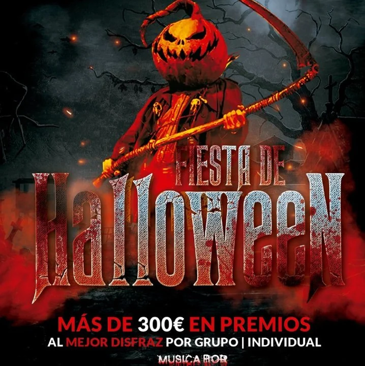 Flyer Fiesta de Halloween