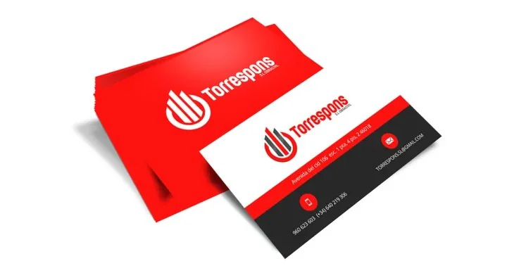 Business card for Torrespons